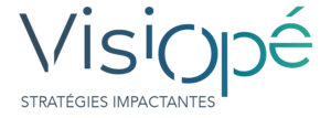Logo de Visiopé, stratégies impactantes